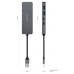 HUB USB 3.2 GEN1 5G USB-A USB-AM-2xUSB-CH-2xUSB-AH en Huesoi
