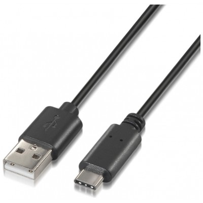 Aisens Cable USB 2.0 3A  USB-C/M-A/M negro 2.0m en Huesoi