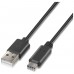 Aisens Cable USB 2.0 3A  USB-C/M-A/M negro 2.0m en Huesoi