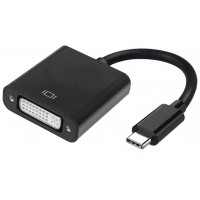 CONVERSOR USB-C MACHO A DVI-IH (DIGITAL en Huesoi
