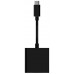 AISENS - CONVERSOR USB-C A DVI-I, USB-C/M-DVI 24+5/H, NEGRO, 15CM en Huesoi