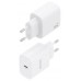 AISENS - CARGADOR GaN 30W, 1xUSB-C PD3.0, BLANCO en Huesoi