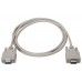 AISENS - CABLE SERIE RS232, DB9/H-DB9/H, BEIGE, 1.8M en Huesoi