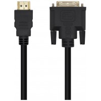 CABLE DVI A HDMI DVI18+1 M-HDMI AM NEGRO 3.0M AISENS en Huesoi