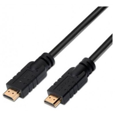 AISENS - CABLE HDMI ALTA VELOCIDAD / HEC CON REPETIDOR, A/M-A/M, NEGRO, 15M en Huesoi