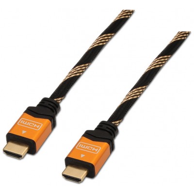 AISENS - CABLE HDMI ALTA VELOCIDAD / HEC, A/M-A/M, ORO, 3.0M en Huesoi