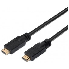 AISENS - CABLE HDMI V2.0 PREMIUM ALTA VELOCIDAD / HEC 4K@60HZ 18GBPS CON REPETIDOR, A/M-A/M, 20MTS en Huesoi