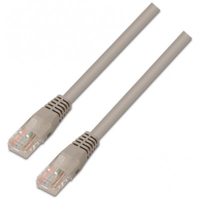 AISENS - CABLE DE RED LATIGUILLO RJ45 LSZH CAT.6 UTP AWG24, GRIS, 3.0M en Huesoi