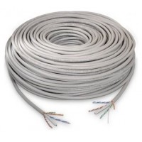 BOBINA CABLE RED AISENS RJ45 LSZH CAT.6 UTP RIGIDO AWG24 305M GRIS en Huesoi