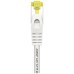 AISENS - CABLE DE RED LATIGUILLO RJ45 LSZH CAT.7 600 MHZ S/FTP PIMF AWG26, BLANCO, 0.5M en Huesoi