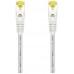 AISENS - CABLE DE RED LATIGUILLO RJ45 LSZH CAT.7 600 MHZ S/FTP PIMF AWG26, BLANCO, 1.0M en Huesoi