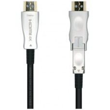 AISENS - CABLE HDMI V2.0 AOC DESMONTABLE PREMIUM ALTA VELOCIDAD / HEC 4K@60HZ 4:4:4 18GBPS, A/M-D/A/ en Huesoi