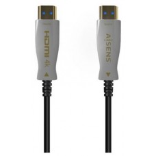 AISENS - CABLE 70M HDMI V2.0 AOC PREMIUM ALTA VELOCIDAD / HEC 4K@60HZ 4:4:4 18GBPS, A/M-A/M, NEGRO en Huesoi