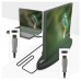 AISENS - CABLE 150M HDMI V2.0 AOC PREMIUM ALTA VELOCIDAD / HEC 4K@60HZ 4:4:4 18GBPS, A/M-A/M, NEGRO en Huesoi