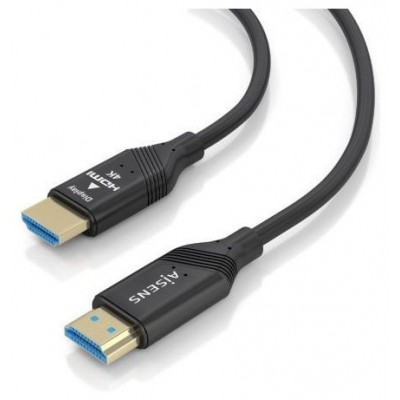 CABLE HDMI AISENS V2.0 OPTICO ACTIVO AOC 4K60HZ 18GBPS A/M-A/M 30M NEGRO en Huesoi
