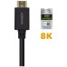 AISENS - CABLE HDMI V2.1 ULTRA ALTA VELOCIDAD / HEC CERTIFICADO 8K@60HZ 48GBPS, A/M-A/M, NEGRO, 3.0M en Huesoi