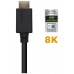 AISENS - CABLE HDMI V2.1 ULTRA ALTA VELOCIDAD / HEC CERTIFICADO 8K@60HZ 48GBPS, A/M-A/M, NEGRO, 3.0M en Huesoi