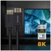 AISENS - CABLE HDMI V2.1 ULTRA ALTA VELOCIDAD / HEC CERTIFICADO 8K@60HZ 48GBPS, A/M-A/M, NEGRO, 3.0M en Huesoi