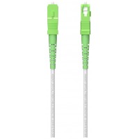 AISENS Cable fibra optica latiguillo 100 M G657A2 3.0 9/125 SMF simplex CPR Dca LSZH, SC/APC-SC/APC, en Huesoi