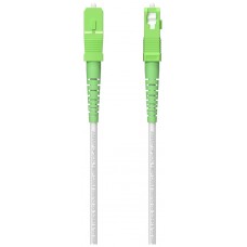 AISENS Cable fibra optica latiguillo 100 M G657A2 3.0 9/125 SMF simplex CPR Dca LSZH, SC/APC-SC/APC, en Huesoi