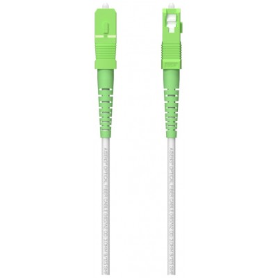 AISENS Cable fibra optica latiguillo 250 M G657A2 3.0 9/125 SMF simplex CPR Dca LSZH, SC/APC-SC/APC, en Huesoi