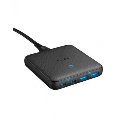 CARGADOR SOBREMESA ANKER 65W 2A/2C SLIM NEGRO en Huesoi