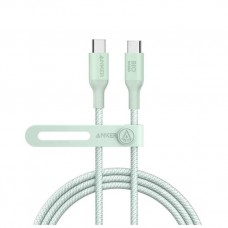 CABLE ANKER 544 USB-C TO USB-C CABLE (6FT 140W BIO-NYLON GREEN) en Huesoi