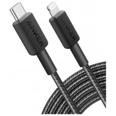 CABLE ANKER 322 USB-C TO LIGHTNING CABLE NYLON 3M BLACK en Huesoi