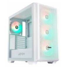 CAJA ATX  ABYSM GAMING DANUBE KAMP BX300 WHITE en Huesoi