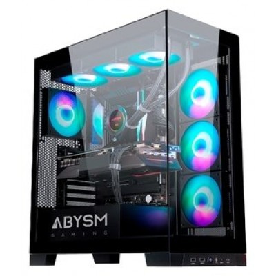 CAJA ATX ABYSM GAMING DANUBE SAVA H500  BLACK ARGB en Huesoi