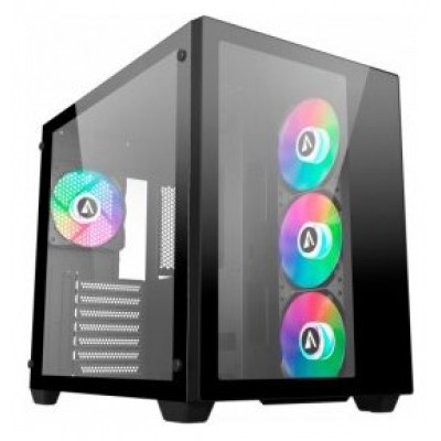 CAJA ATX ABYSM GAMING DANUBE SAVA 285 BX203  BLACK en Huesoi