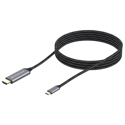 CABLE USB-C MACHO A HDMI MACHO 2M 4K 60HZ CONCEPTRONIC en Huesoi