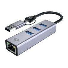 ADAPTADOR USB-C/USB-A ETHERNET RJ45 CONCEPTORNIC en Huesoi
