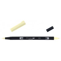 ROTULADOR DOBLE PUNTA PINCEL DUAL BRUSH-090 - COLOR BABY YELLOW. TOMBOW ABT-090 (Espera 4 dias) en Huesoi