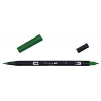 ROTULADOR DOBLE PUNTA PINCEL COLOR DARK JADE TOMBOW ABT-177 (MIN6) (Espera 4 dias) en Huesoi