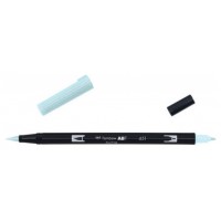 ROTULADOR DOBLE PUNTA PINCEL COLOR SKY BLUE TOMBOW ABT-451 (Espera 4 dias) en Huesoi