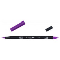 ROTULADOR DOBLE PUNTA PINCEL COLOR ROYAL PURPLE TOMBOW ABT-676 (Espera 4 dias) en Huesoi