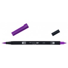 ROTULADOR DOBLE PUNTA PINCEL COLOR ROYAL PURPLE TOMBOW ABT-676 (Espera 4 dias) en Huesoi