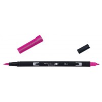 ROTULADOR DOBLE PUNTA PINCEL DUAL BRUSH-755 - COLOR RUBINE RED. TOMBOW ABT-755 (Espera 4 dias) en Huesoi