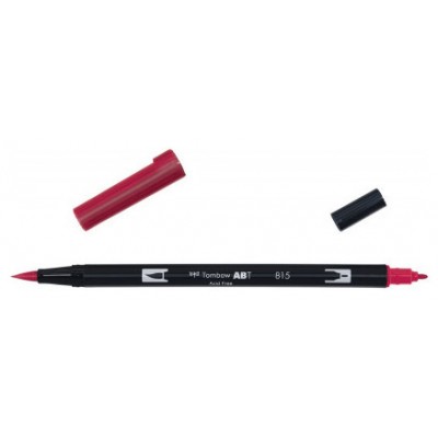 ROTULADOR DOBLE PUNTA PINCEL COLOR CHERRY TOMBOW ABT-815 (MIN6) (Espera 4 dias) en Huesoi