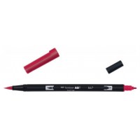 ROTULADOR DOBLE PUNTA PINCEL COLOR CRIMSON TOMBOW ABT-847 (Espera 4 dias) en Huesoi