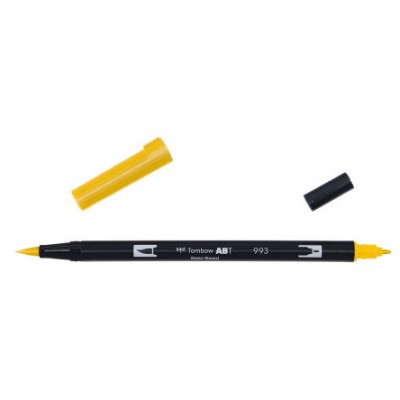 ROTULADOR DOBLE PUNTA PINCEL DUAL BRUSH-993 - COLOR CHROME ORANGE. TOMBOW ABT-993 (Espera 4 dias) en Huesoi