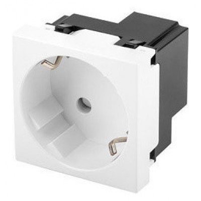 ROSETA PARED LANBERG 230V SCHUKO 16A TOOL-LESS BLANCO en Huesoi