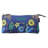 ESTUCHE 3 COMPARTIMENTOS TABLERO TELLO TOTTO AC52ECO012-2416Z-8JZ (Espera 4 dias) en Huesoi