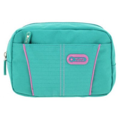 ESTUCHE MODELO EATFIT DOS BOLSILLOS VERDE/GOMAS ROSAS TOTTO AC52KLA002-1710Z-V2P (Espera 4 dias) en Huesoi