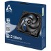 VENTILADOR 12CM ARCTIC P12 SILENT NEGRO (Espera 4 dias) en Huesoi