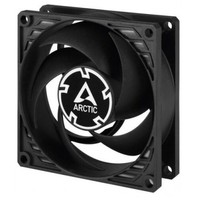 VENTILADOR 8CM ARCTIC P8 PWM PST NEGRO (Espera 4 dias) en Huesoi