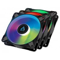 VENTILADOR 12CM ARCTIC P12 PWM A-RGB PACK 3 UNIDADES (Espera 4 dias) en Huesoi