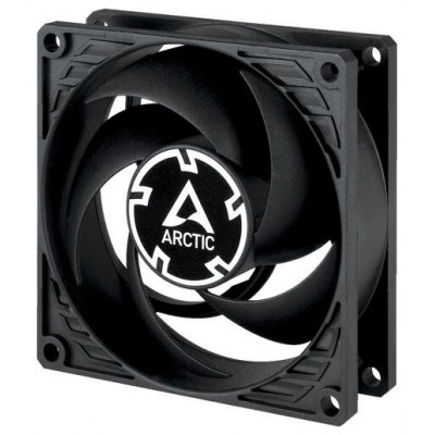 VENTILADOR AUXILIAR UNIVERSAL P8 MAX 80mm NEGRO ARCTIC (Espera 4 dias) en Huesoi