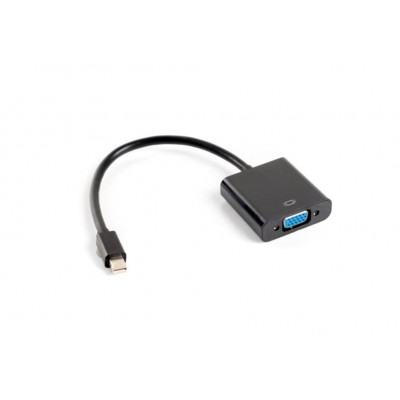 ADAPTADOR LANBERG MINIDISPLAYPORT MACHO/VGA HEMBRA 20CM NEGRO en Huesoi